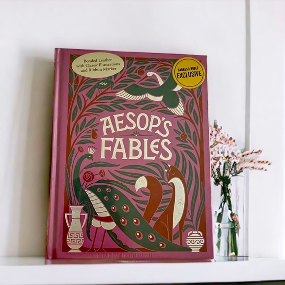 Aesop’s Fables Bonded Leather Read Description - Picture 12 of 12